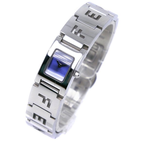 FENDI WatchespurpleDial Stainless Steel Quartz Analog display Women